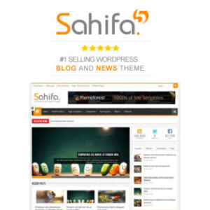 Sahifa Kolay Kullanımlı Blog Teması