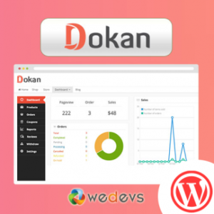 Dokan Pro WordPress Pazaryeri Eklentisi (Çoklu Satıcı)