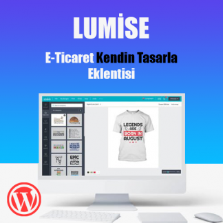 Lumise E-Ticaret Kendin Tasarla Eklentisi