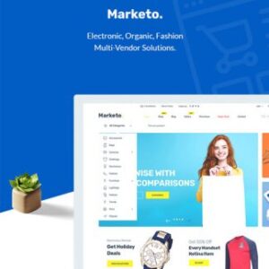 Marketo Çok Satıcılı WordPress E-Ticaret Teması Satın Al